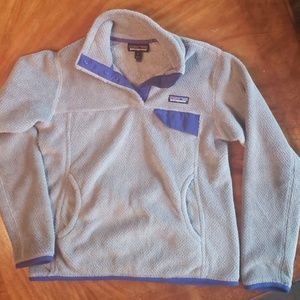 Patagonia Gray and Purple sweatshirt size S